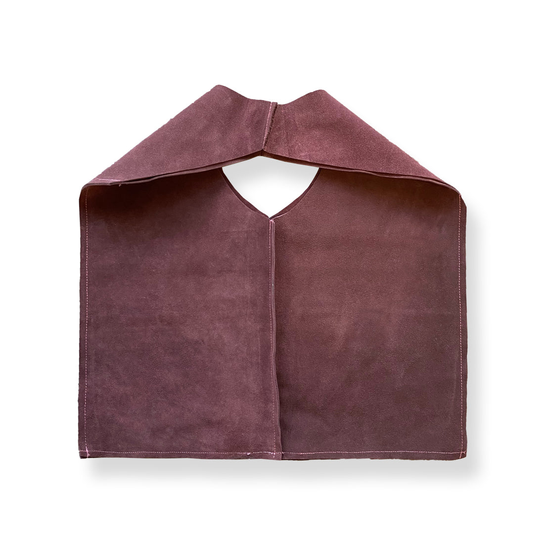 Slouch Tote | Purple Suede